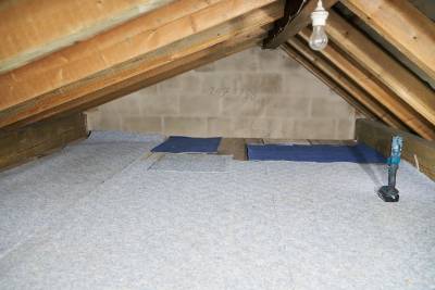 Dach Dachboden dämmen selber machen Anleitung DIY 